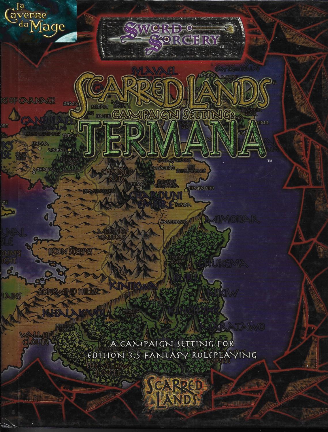 SCARRED LANDS - Campaign Setting Termana