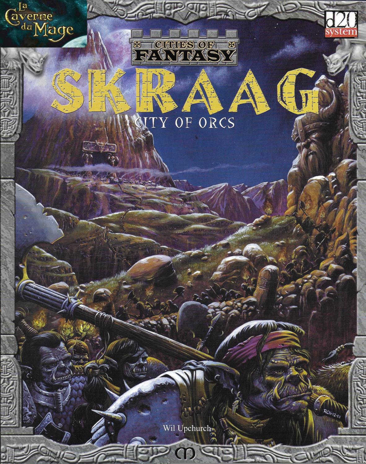 D20 CITIES OF FANTASY - Skraag, City of Orcs MGP5001