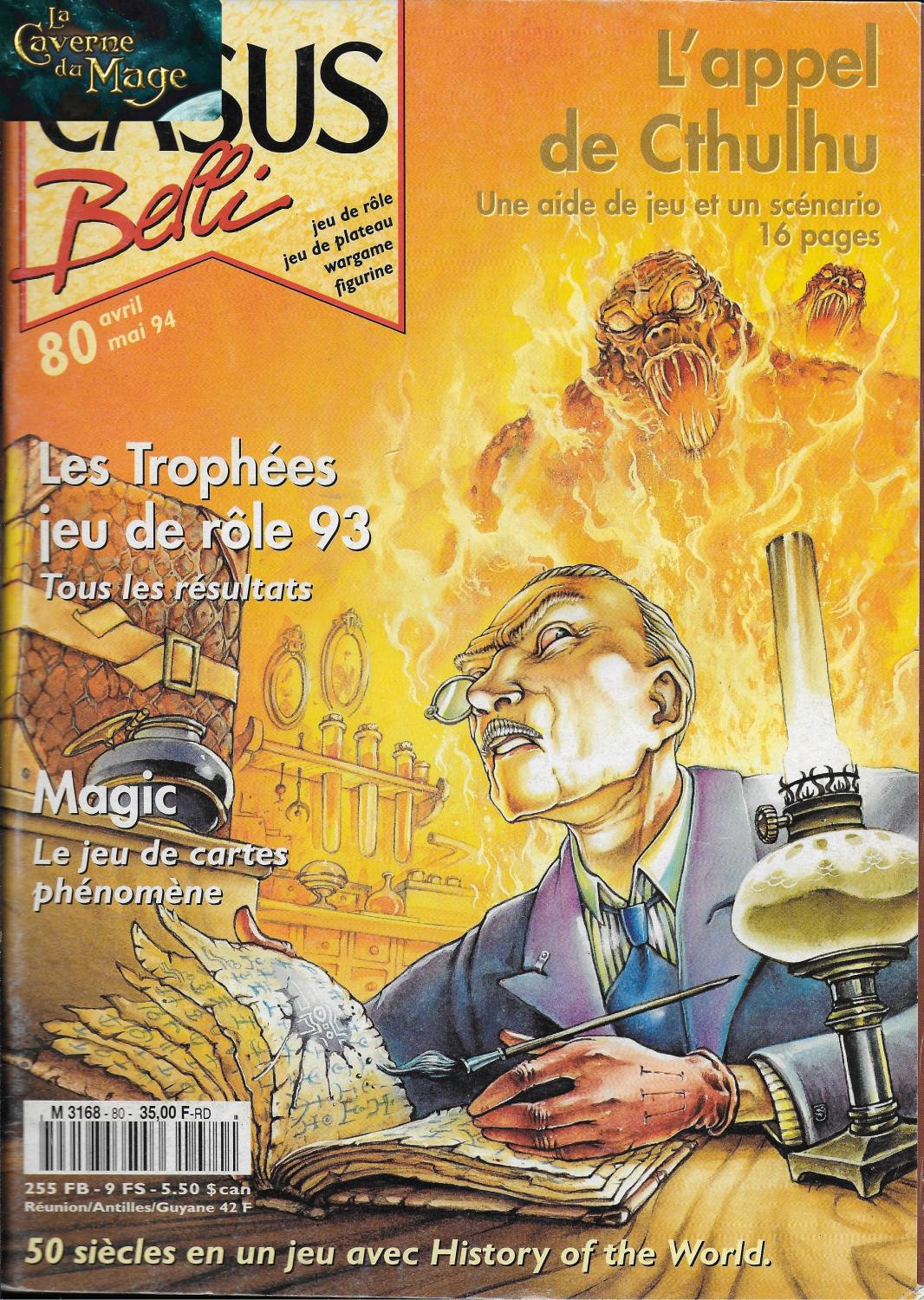 CASUS BELLI 1ère Edition - N°80
