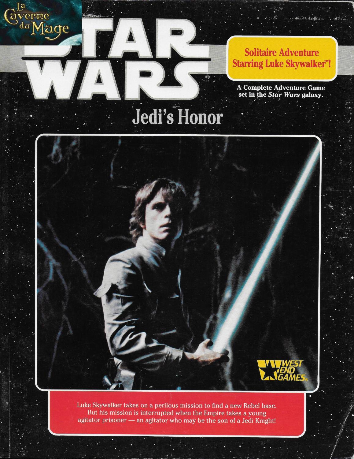 STAR WARS 1st Edition - Jedi's Honor