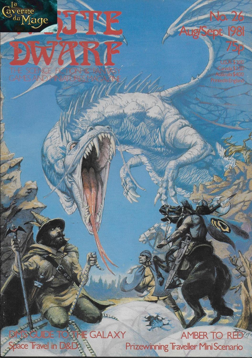 WHITE DWARF VO - N°26 Aou/Sept 1981