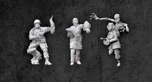 ACHTUNG! CTHULHU - Allied Investigators Pack 1