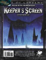 CALL OF CTHULHU 6th Edition - Keeper's Screen