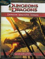 DUNGEONS & DRAGONS - Dungeon Magazine Annual #1