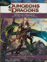 DUNGEONS & DRAGONS - Martial Power 2