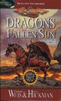 DRAGONLANCE - Dragons of a Fallen Sun *M.WEIS & T.HICKMAN*