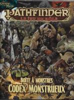 PATHFINDER - Boite à Monstres, Codex Monstrueux