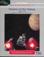 STAR WARS 1st Edition - Planets of the Galaxy Volume Two