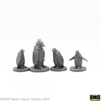 REAPER BONES BLACK - 44104 Penguin Attack Pack x4