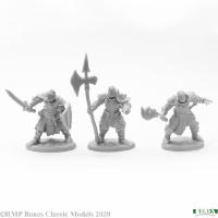 REAPER BONES - 77673 Knights of the Realms x3