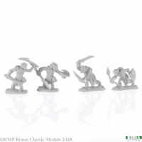 REAPER BONES - 77679 Armored Goblin Warriors x4
