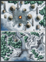 DUNGEONS & DRAGONS 5th - Icewind Dale Encounter Map Set